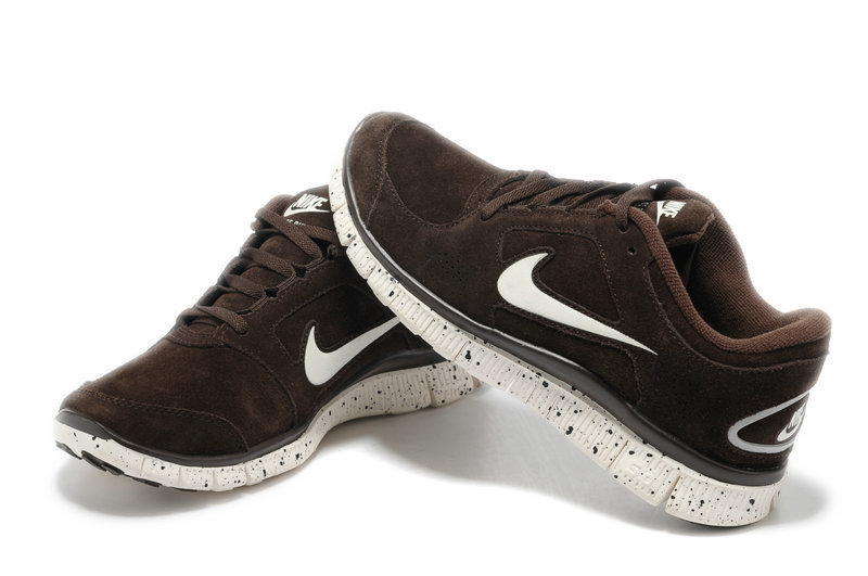 Hot Nike Free3.0 Men Shoes Saddlebrown/White